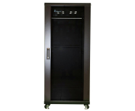 Extralink Szafa rack 27U 600x800mm czarna stojąca EX.11366 - 489496 - zdjęcie 2